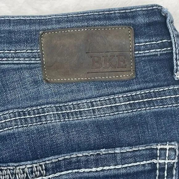 BKE Tyler Jeans Mens 31 x 31 Blue Denim Straight Leg Stretch - Picture 14 of 15